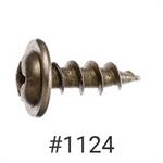 License Plate Screw 14 x 3/4" Truss #2121