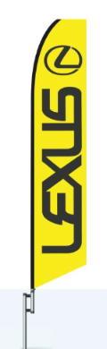 Lexus Swooper Flag
