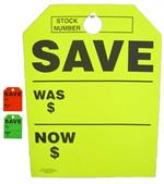 Mirror Hang Tags (Save - Was / Now)