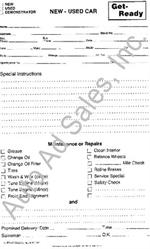 New & Used Car Get Ready Pads 