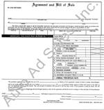 Agreement & Bill Of Sale